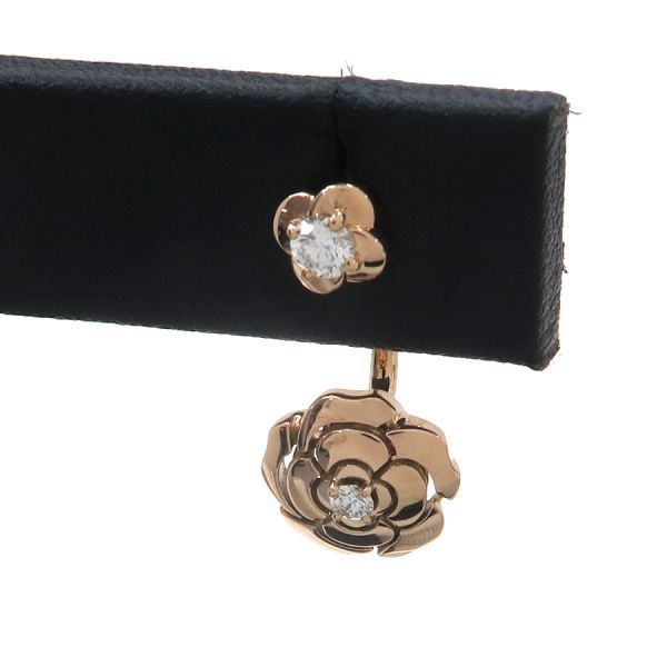 Chanel Camellia Transformable Earrings Single — view 5