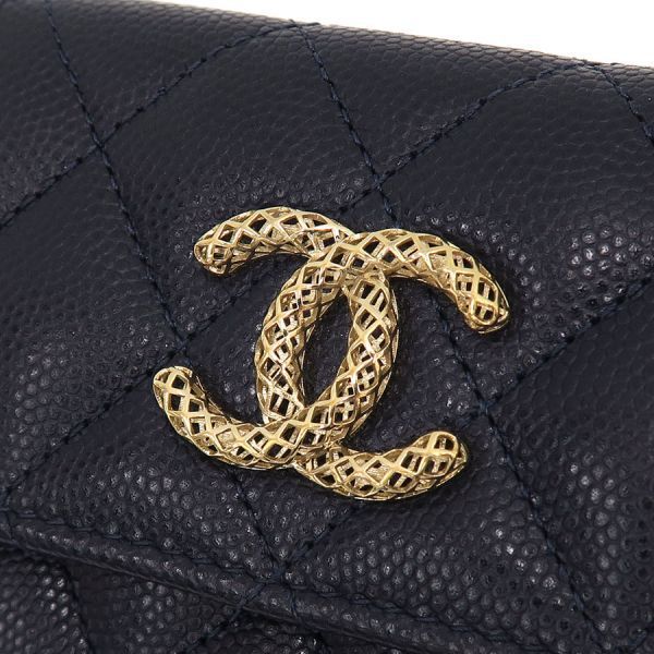 Chanel Caviar Quilted Card Case — view 6