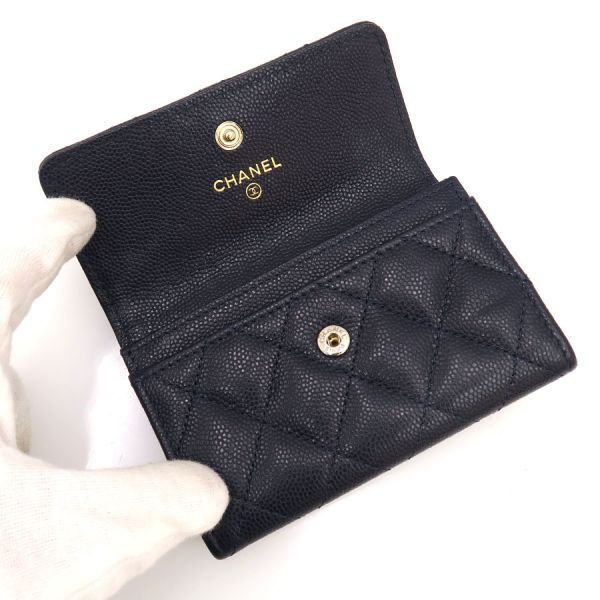 Chanel Caviar Quilted Card Case — view 4