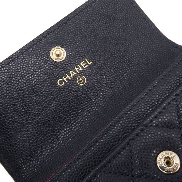 Chanel Caviar Quilted Card Case — view 7