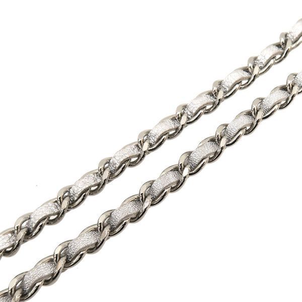 Chanel Quilted Mini Silver Comment — view 8