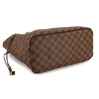 Louis Vuitton Damier Neverfull MM Tote Ebene Cerise Brown — view 5