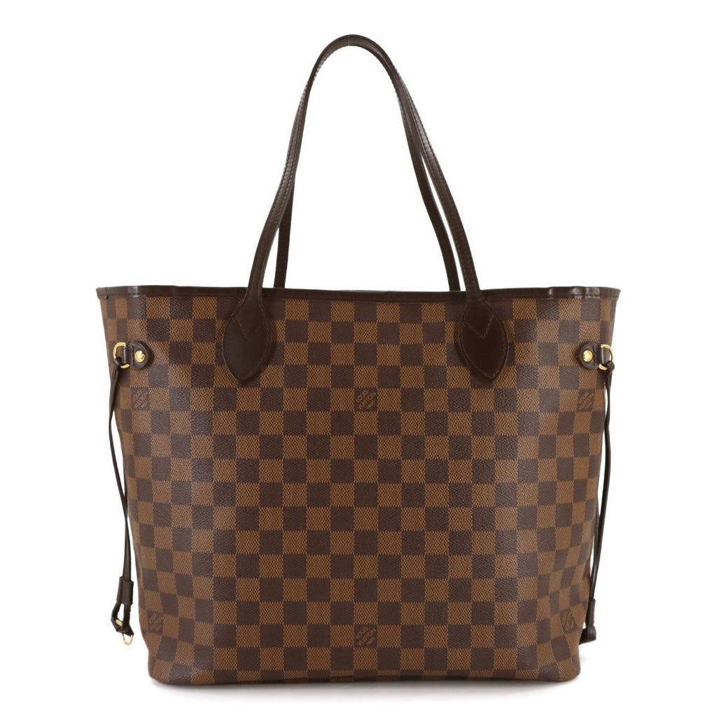Louis Vuitton Damier Neverfull MM Tote Ebene Cerise Brown — view 3
