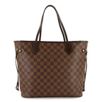 Louis Vuitton Damier Neverfull MM Tote Ebene Cerise Brown — view 3
