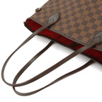 Louis Vuitton Damier Neverfull MM Tote Ebene Cerise Brown — view 6