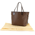 Louis Vuitton Damier Neverfull MM Tote Ebene Cerise Brown — view 2