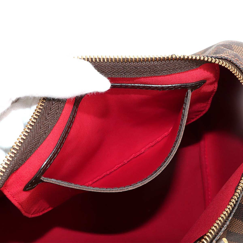 Louis Vuitton Damier Speedy 30 Hand Bag Ebene Brown Gold — view 8