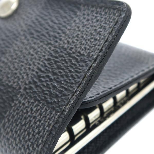 Louis Vuitton Damier Graphite Key Case for 6 Holder Gray Comment — view 5