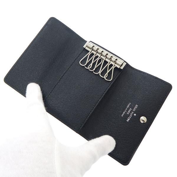 Louis Vuitton Damier Graphite Key Case for 6 Holder Gray Comment — view 3