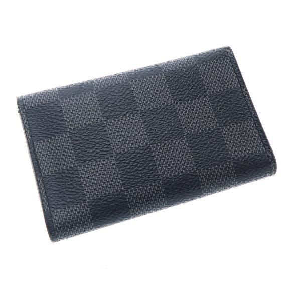 Louis Vuitton Damier Graphite Key Case for 6 Holder Gray Comment — view 2