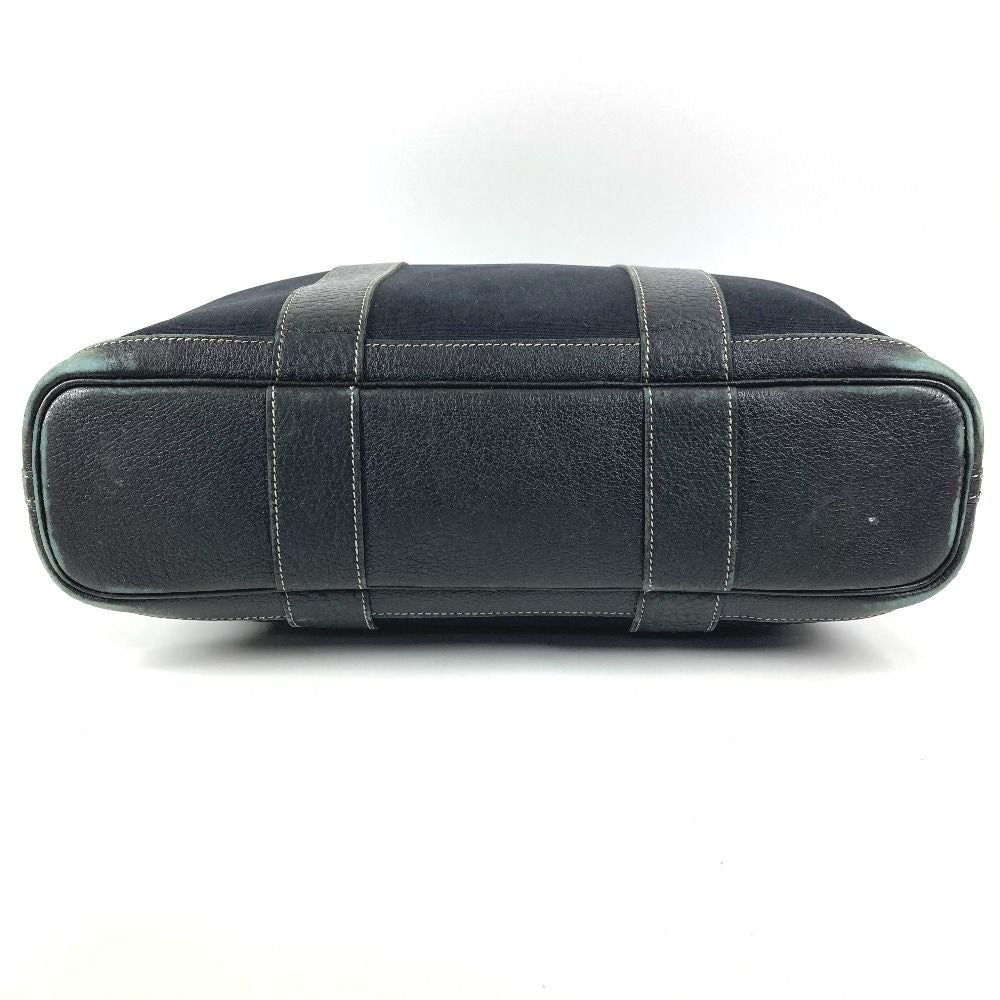 Hermes Shoulder Bag Garden File MM Leather Black — view 5