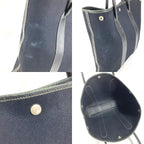 Hermes Shoulder Bag Garden File MM Leather Black — view 8