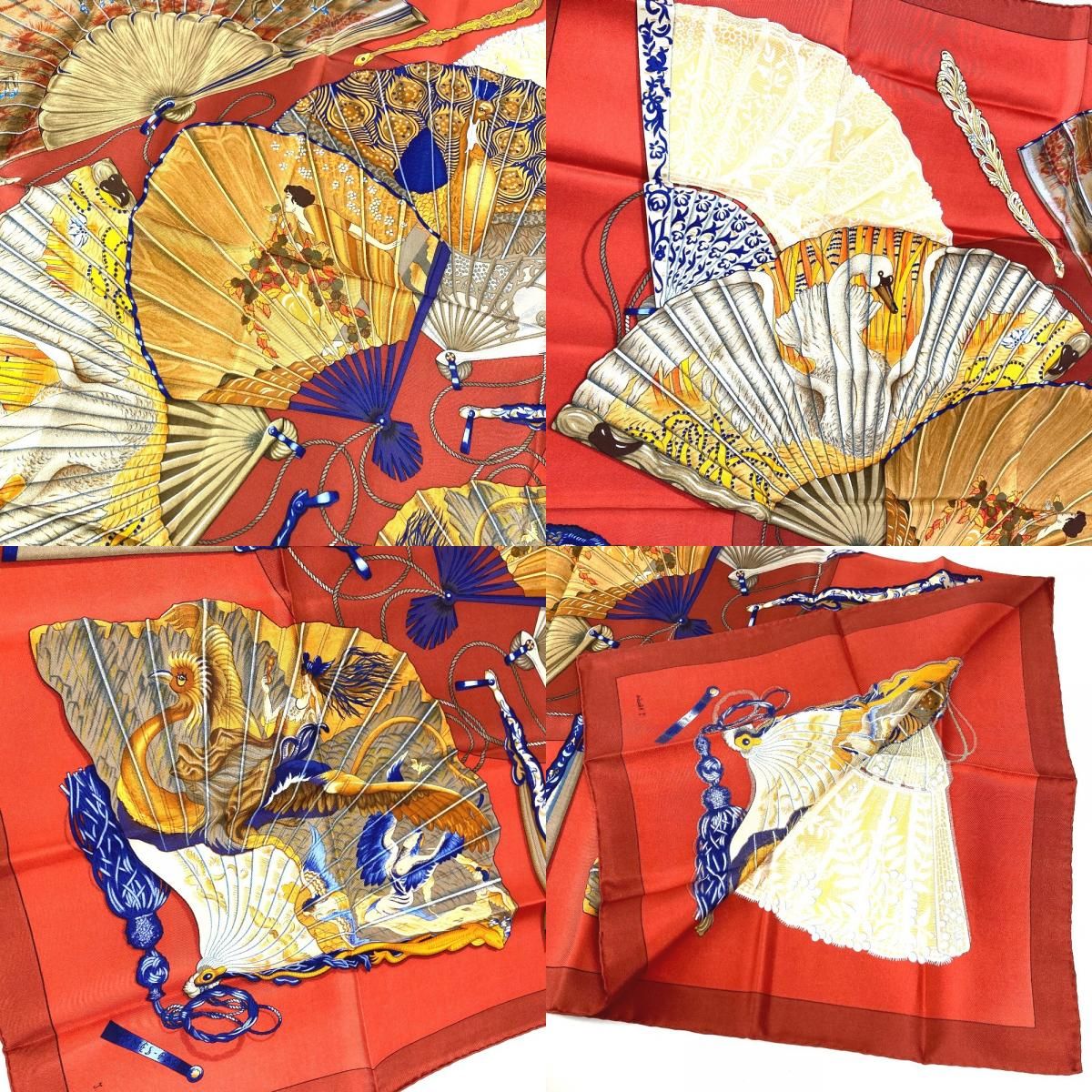 Hermes Scarf Brise de Charme Enchanting Breeze Silk — view 8