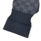 Louis Vuitton Gloves Gon Petit Damier Wool Black — view 5