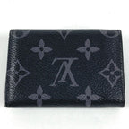 Louis Vuitton Trifold Wallet Discovery Compact Monogram Eclipse Black X Gray — view 2