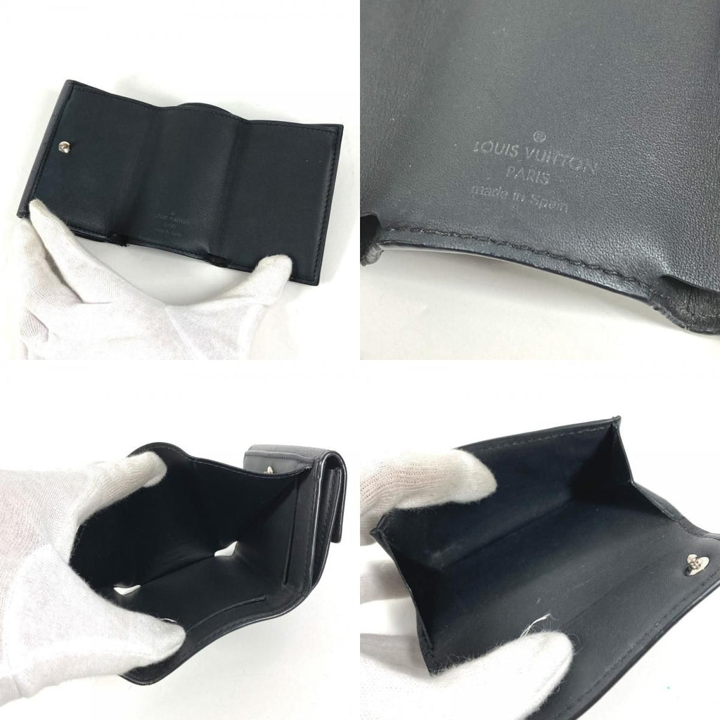 Louis Vuitton Trifold Wallet Discovery Compact Monogram Eclipse Black X Gray — view 8