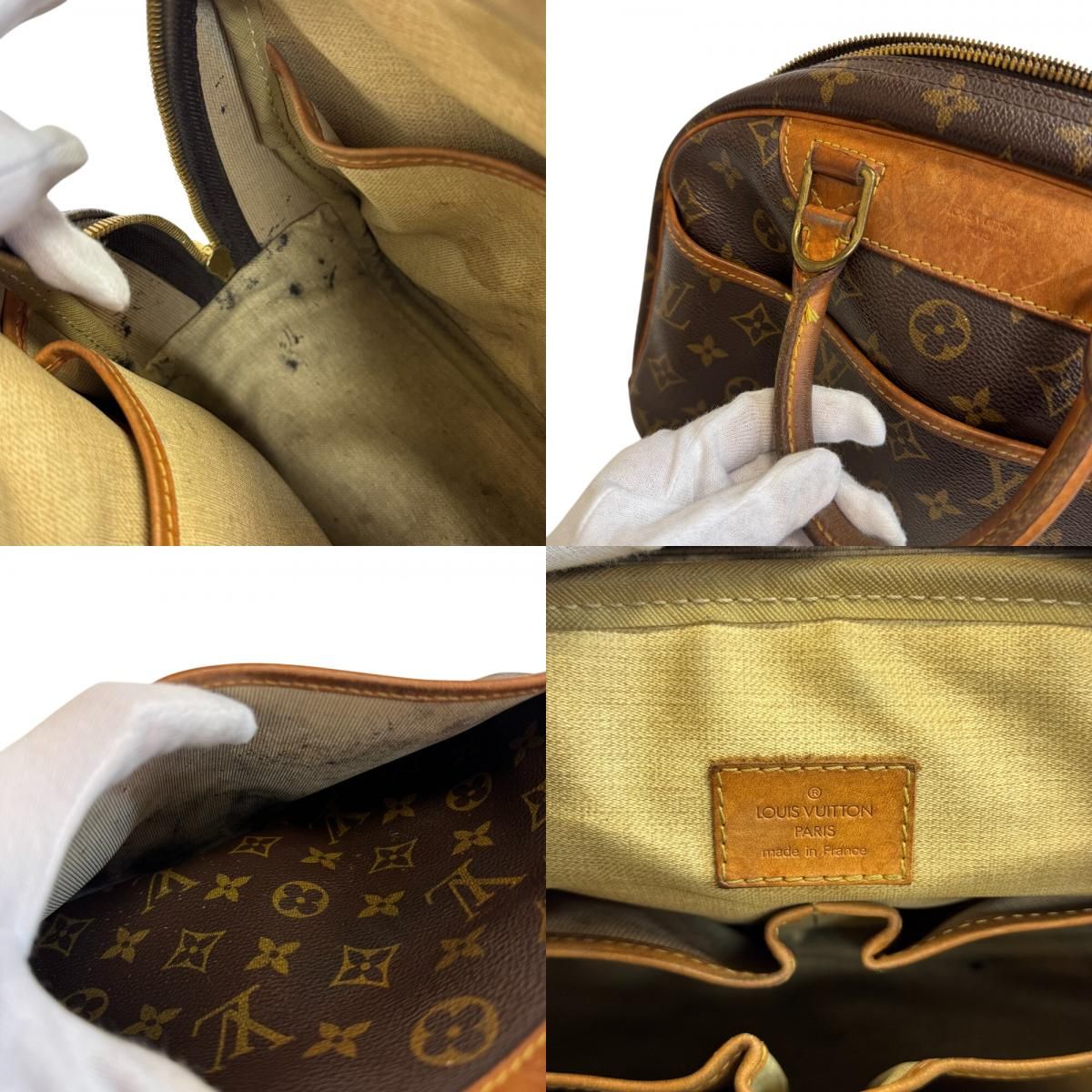 Louis Vuitton Trouville Handbag Leather — view 8