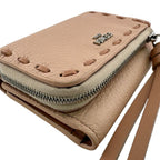 Fendi Topstitch Peekaboo Micro Trifold Wallet — view 3