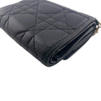 Dior Compact Wallet Lady Trifold Handbag — view 6