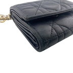 Dior Compact Wallet Lady Trifold Handbag — view 3