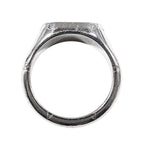 Louis Vuitton Ring Metal Signet Monogram Silver — view 5