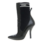 Fendi Sock Boots Leather 37 — view 2