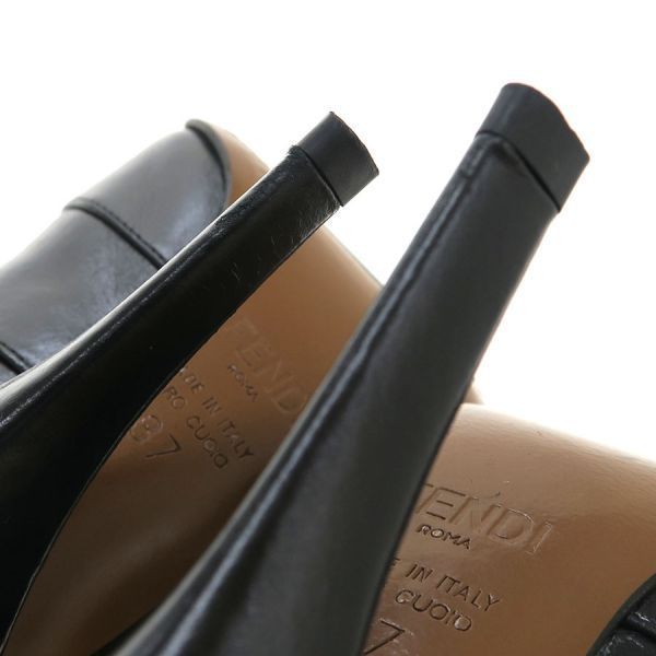 Fendi Sock Boots Leather 37 — view 4