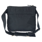 Prada Tessuto Black Silver Nylon Leather Belt Bag — view 2