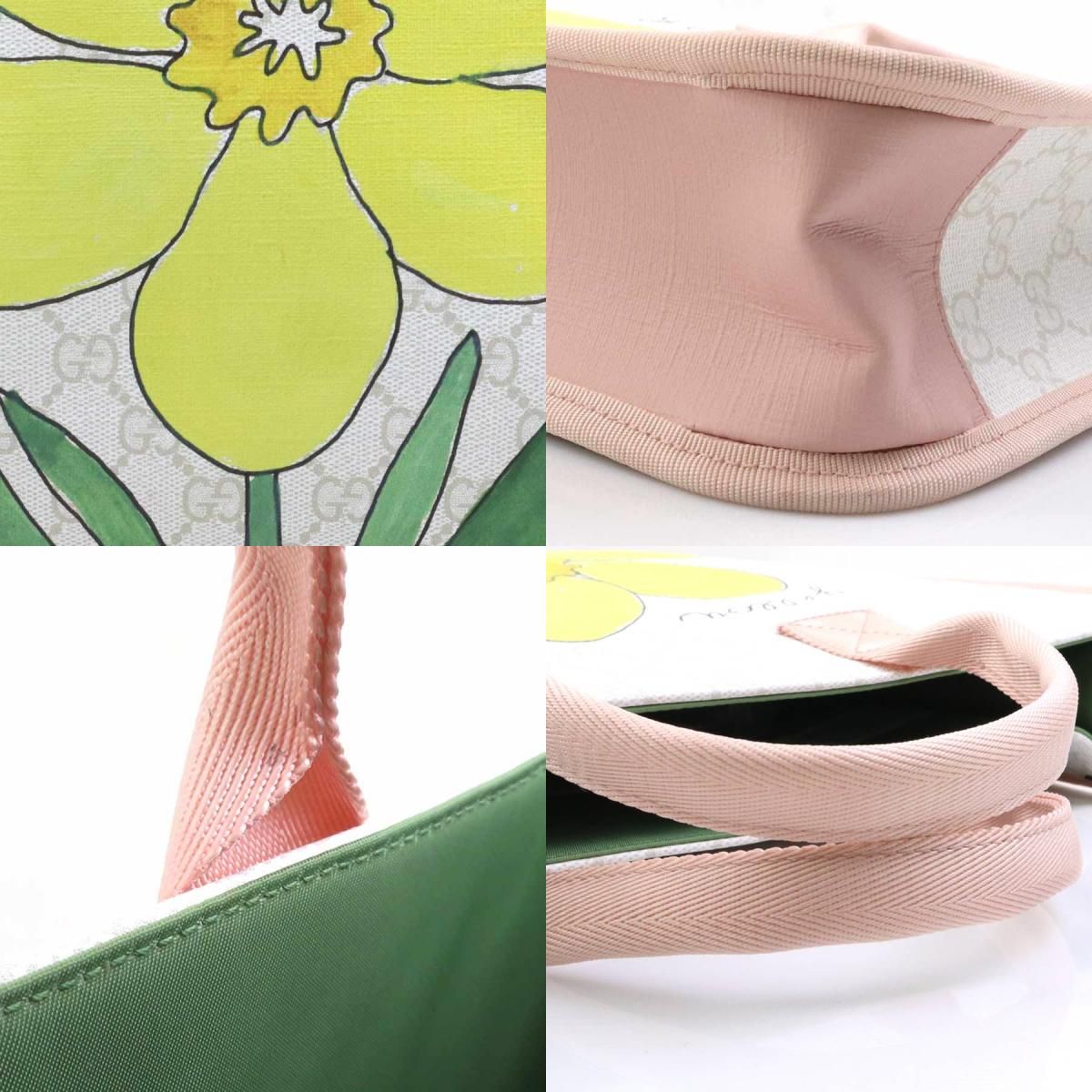 Gucci Handbag Canvas White — view 9