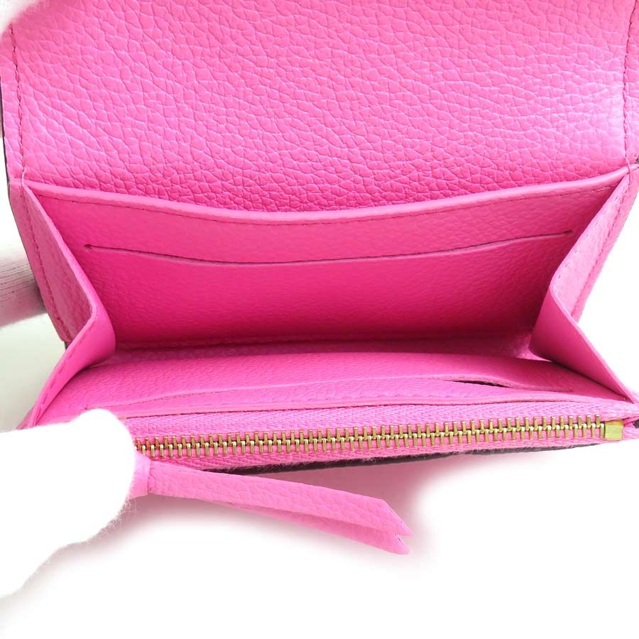 Louis Vuitton Compact Wallet Coin Case Monogram Empreinte Porte Monnaie Rosalie — view 3