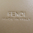 Fendi Phone Pouch Leather Beige — view 7