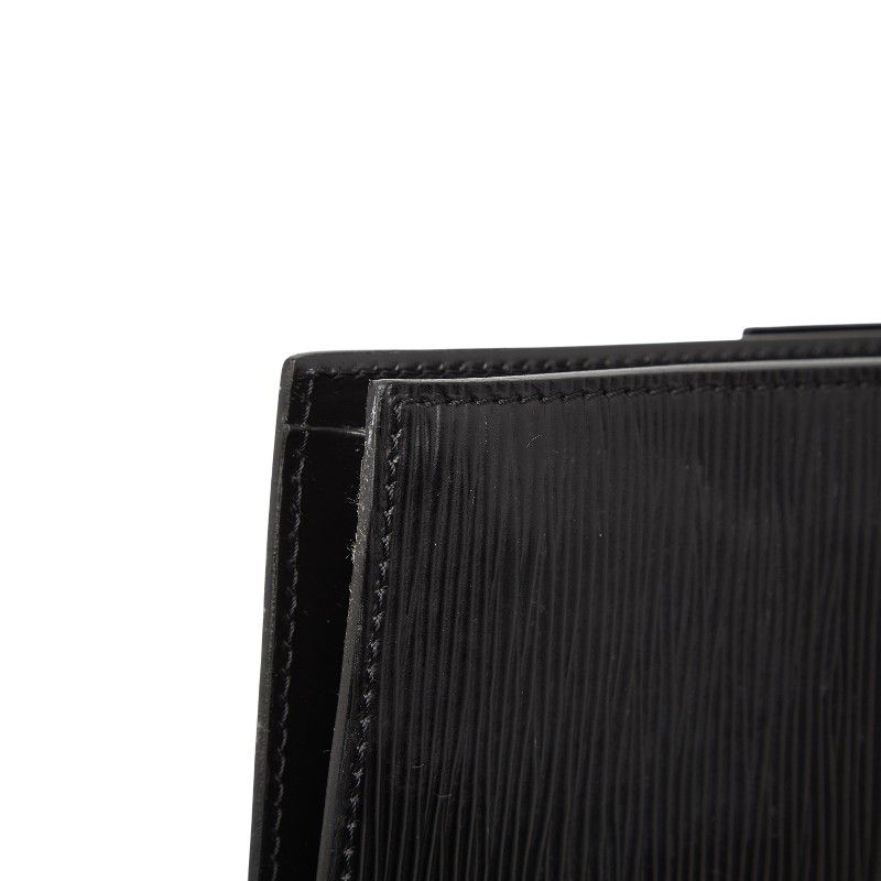 Louis Vuitton Epi Hublot Shoulder Bag Clutch 2-Way Black Leather — view 6