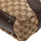 Gucci GG Canvas Tote Brown Beige — view 4