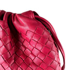 Bottega Veneta Crossbody Shoulder Bag Magenta — view 8