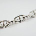 Hermes Chaine D'ancre TGM Bracelet 9 Links Silver Chain — view 3