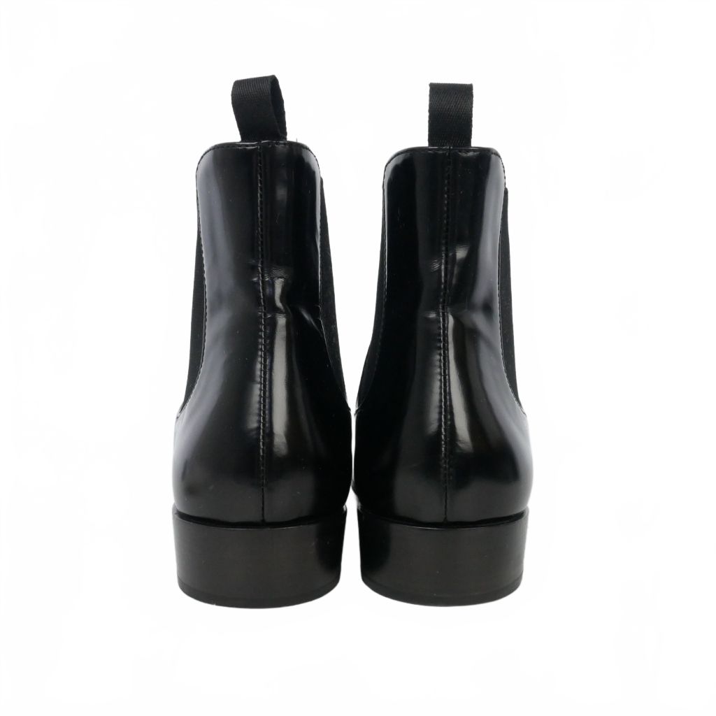 Prada Side Logo Chelsea Boots Short 35.5 — view 6