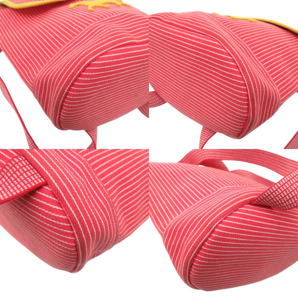 Hermes Striped Kavalkara Kids Horse Cotton Red Backpack Yellow — view 5