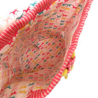 Hermes Striped Kavalkara Kids Horse Cotton Red Backpack Yellow — view 7