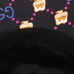 Gucci Pikarar Kawaii Baguette Hat M Shiba Inu Black Blue X Pink — view 9