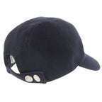 Hermes Cashmere Acetate Navy Cap Hat — view 2