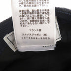 Hermes Cashmere Acetate Navy Cap Hat — view 7
