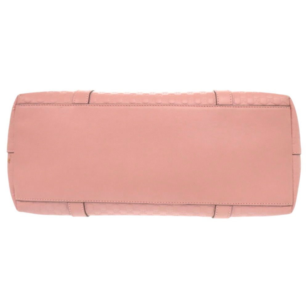 Gucci Micro Guccissima Leather Pink 2-Way Tote Shoulder Bag — view 3