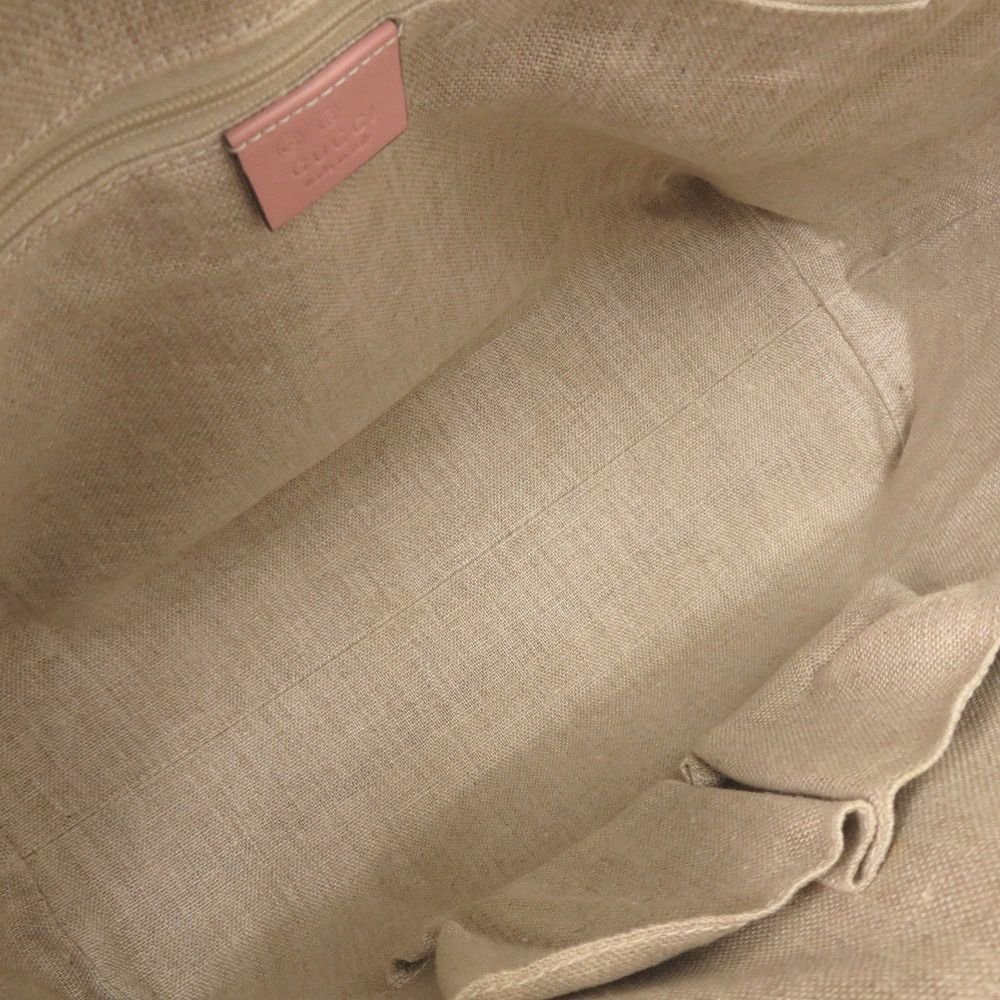 Gucci Micro Guccissima Leather Pink 2-Way Tote Shoulder Bag — view 5