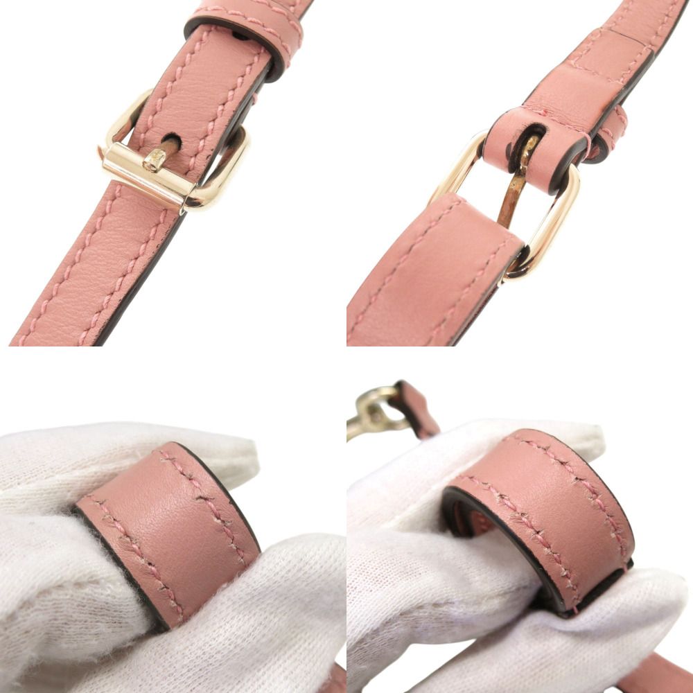 Gucci Micro Guccissima Leather Pink 2-Way Tote Shoulder Bag — view 8
