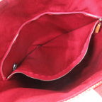 Hermes Saxo MM Toile Ash Orange Handbag — view 5