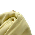 Bottega Veneta Belt Bag the Chain Pouch Leather Light Yellow — view 9