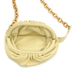 Bottega Veneta Belt Bag the Chain Pouch Leather Light Yellow — view 6