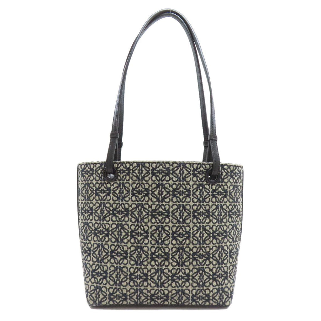Loewe Anagram Tote Canvas Leather — view 2
