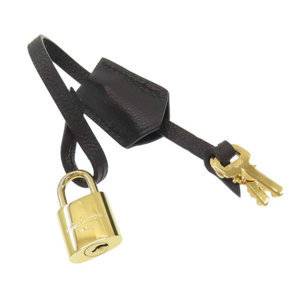 Louis Vuitton Montaigne MM Handbag Noir Black — view 9