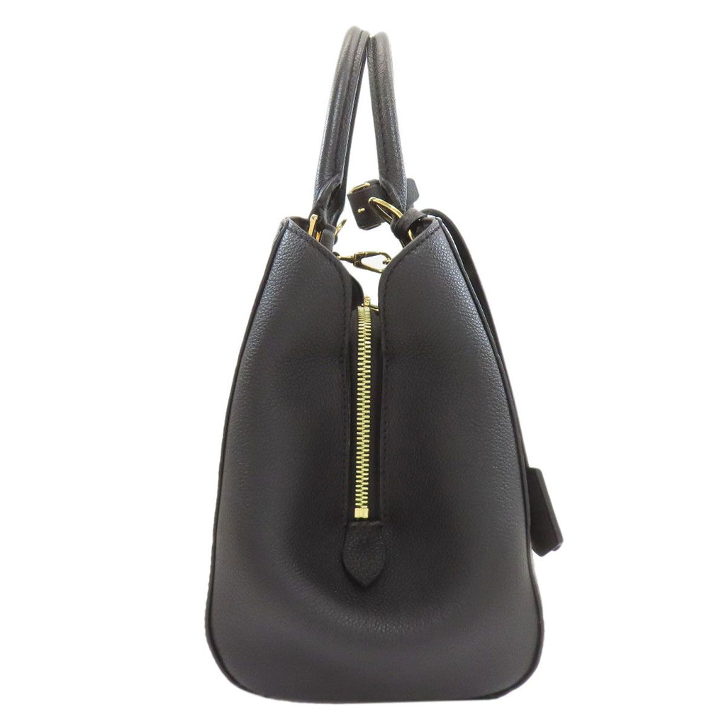 Louis Vuitton Montaigne MM Handbag Noir Black — view 3